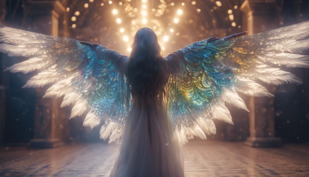 symbolism in angel wings