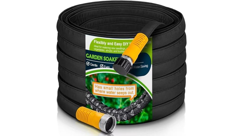 100ft flat soaker hose