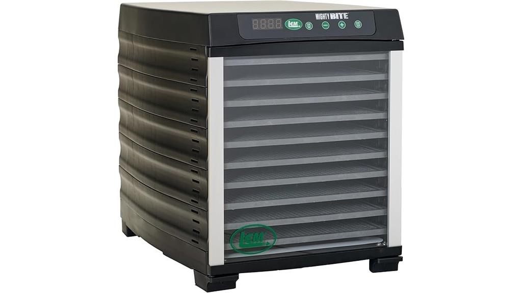 10 tray dehydrator model
