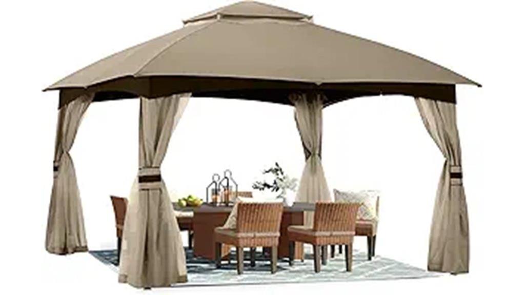 10x12 gazebo with mosquito net