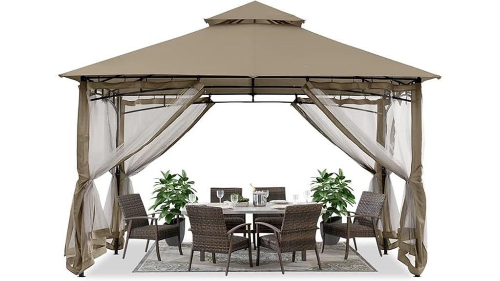 10x12 steel gazebo