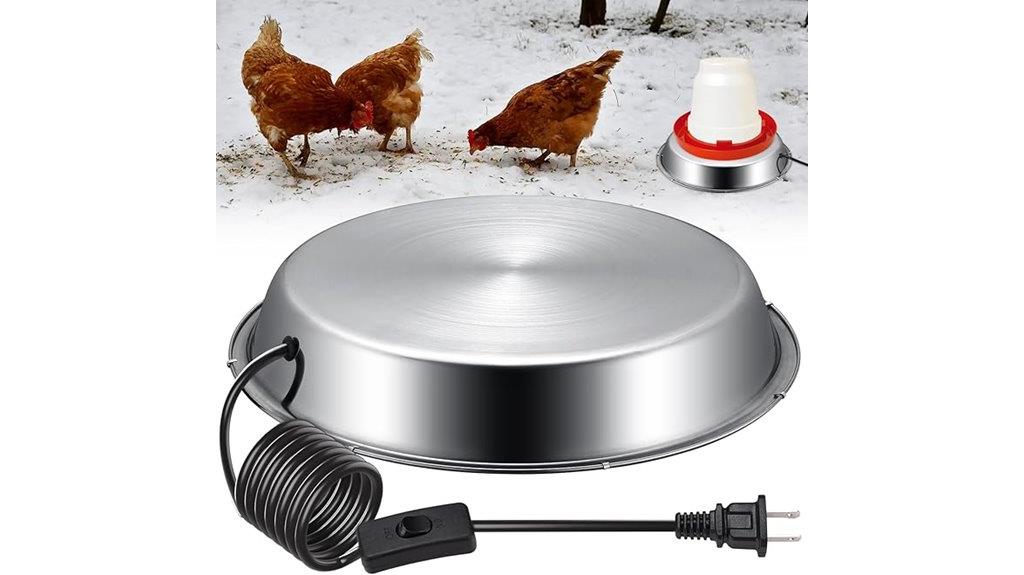 12 inch chicken water heater