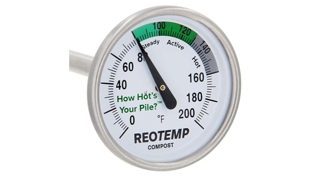 16 inch backyard compost thermometer