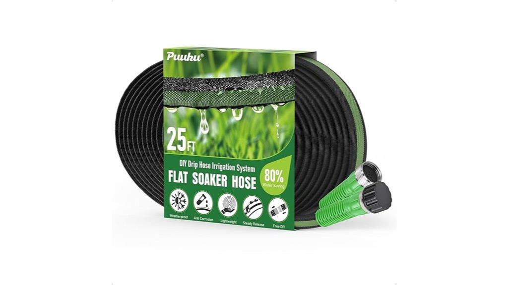 25 foot flat soaker hose