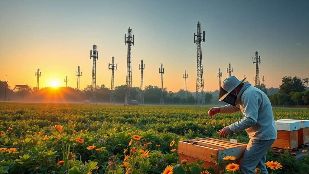 5g interference disrupts bees