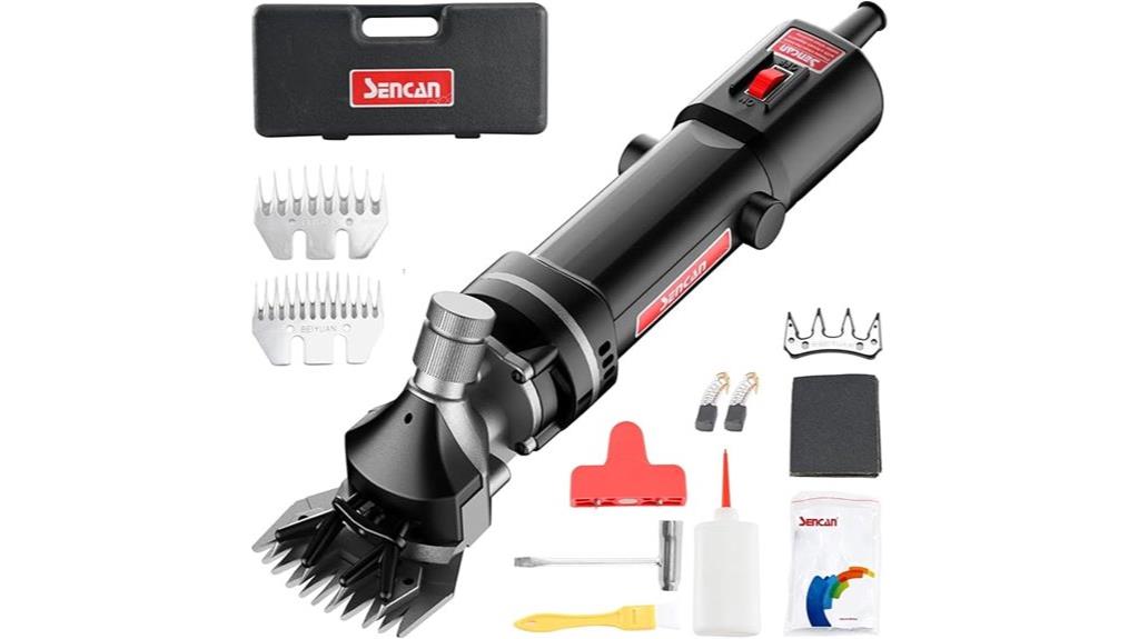 750w sheep grooming kit