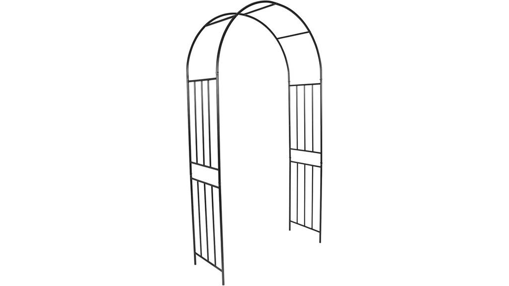 7 2ft tall metal arbor