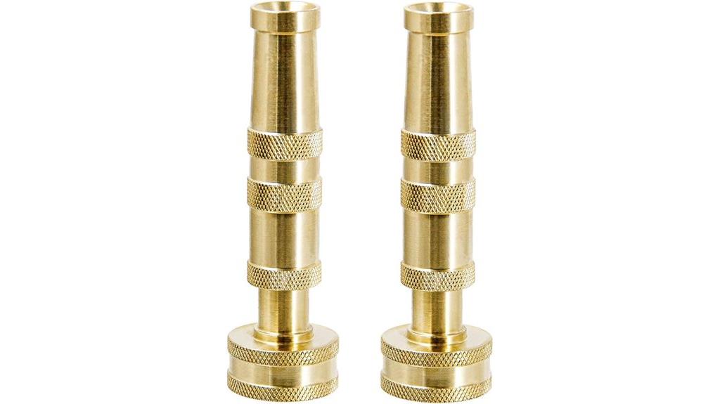 adjustable brass hose nozzles