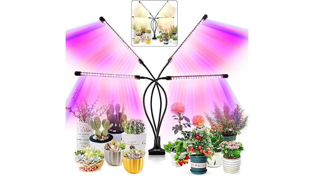 adjustable full spectrum grow light