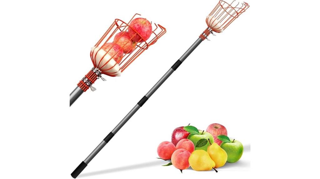adjustable stainless fruit picker