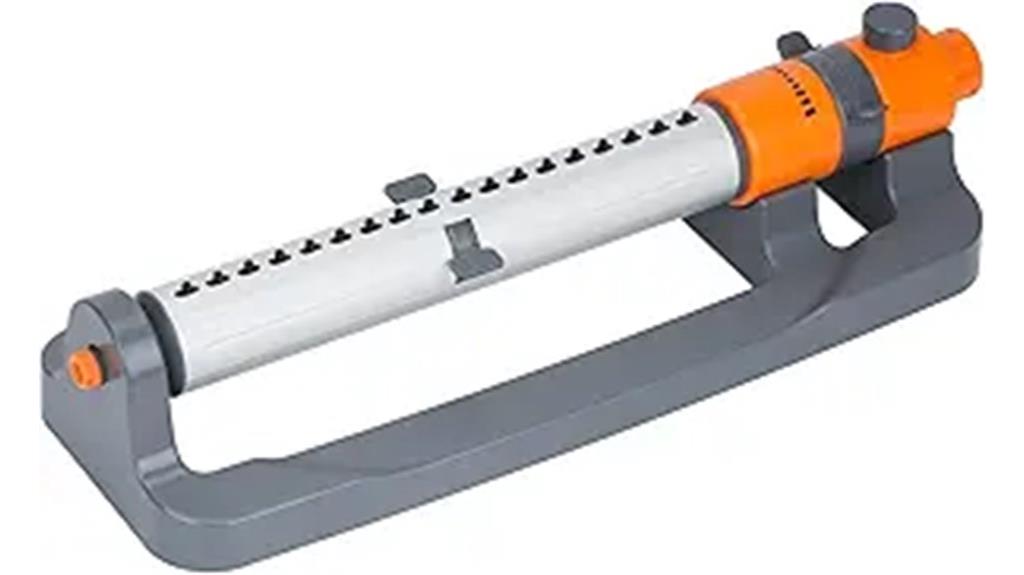 adjustable yard water sprinkler