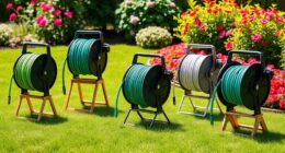 affordable garden hose storage
