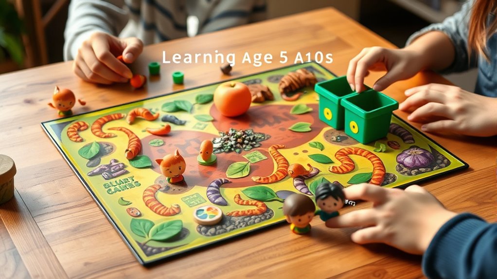 age appropriate composting game tips