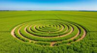 alien crop circle soil