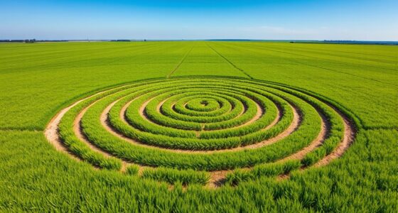 alien crop circle soil