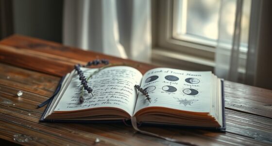 aligning moon phases journals