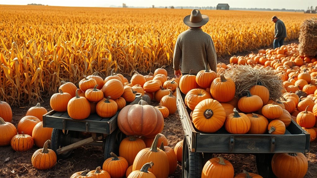 autumn cornfield friendship tradition