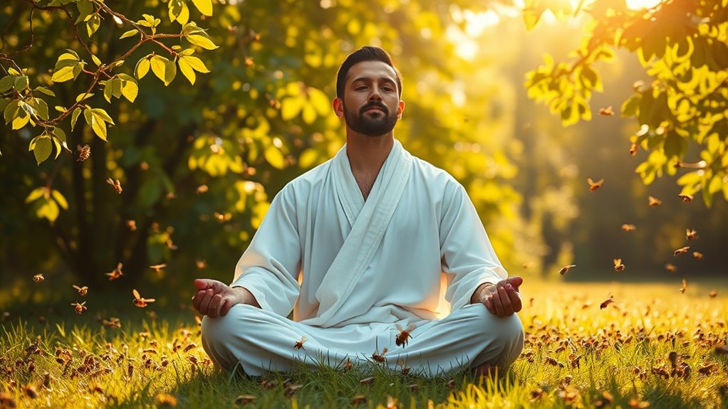 bee inspired meditative mantra