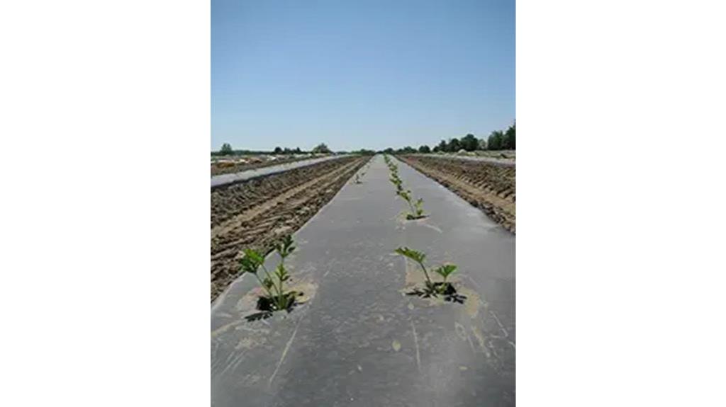 bio degradable black mulch