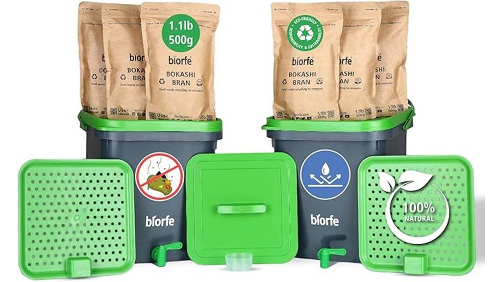 bokashi starter kit included