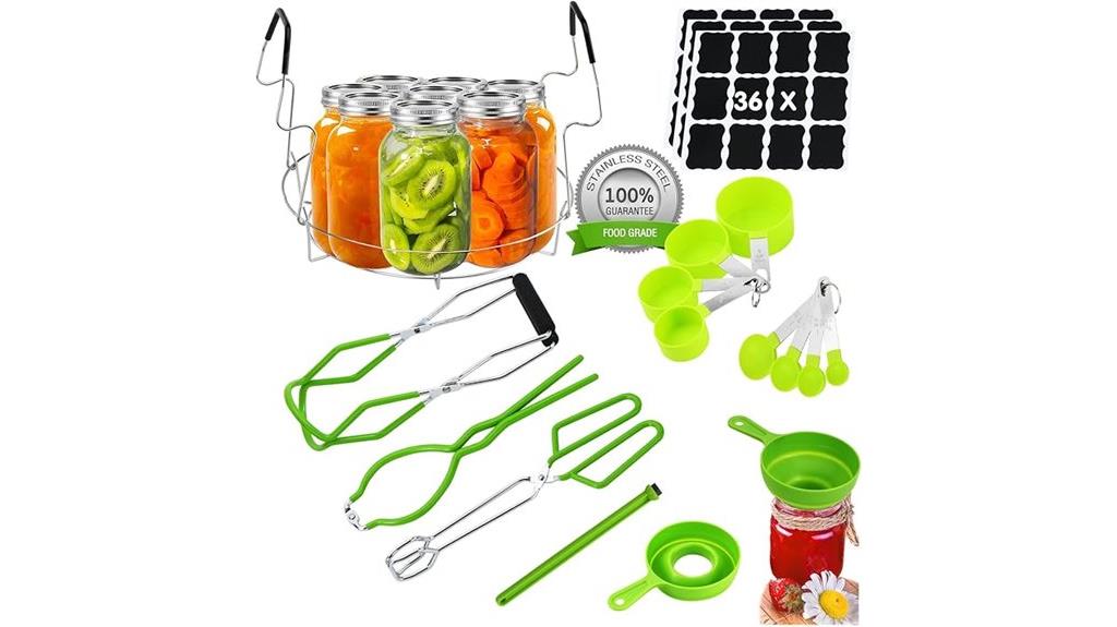 canning kit with rack