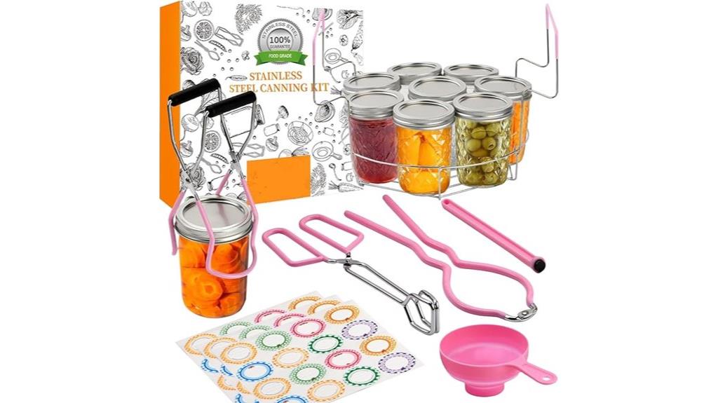 canning kit with tools