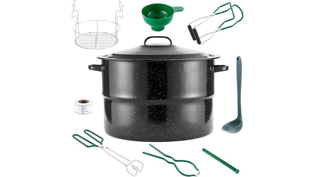 canning pot with accessories