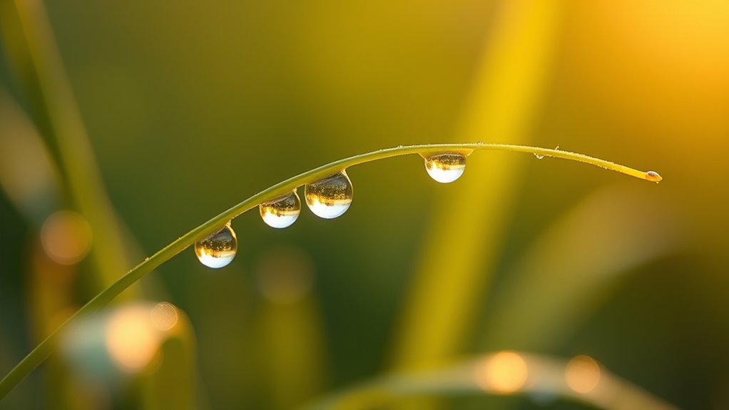 capture sharp dew images