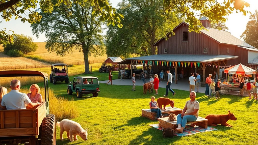 choose engaging farm events