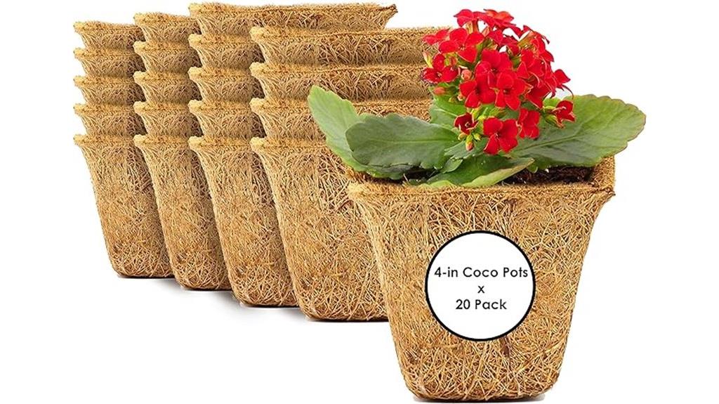 coco coir plant trays