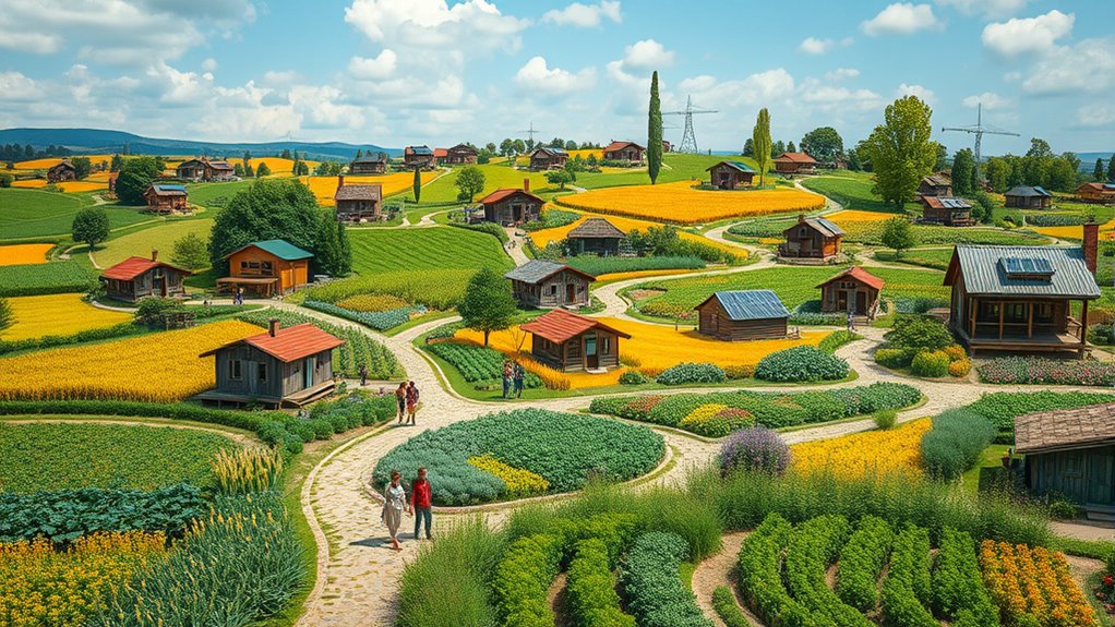community farming promotes diversity