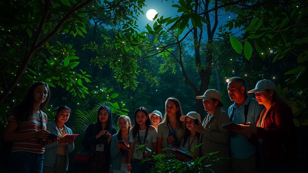 community led firefly conservation
