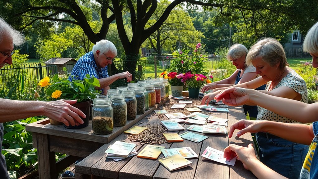 community resilience through seed sharing