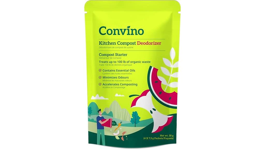 compost odor control enhancer