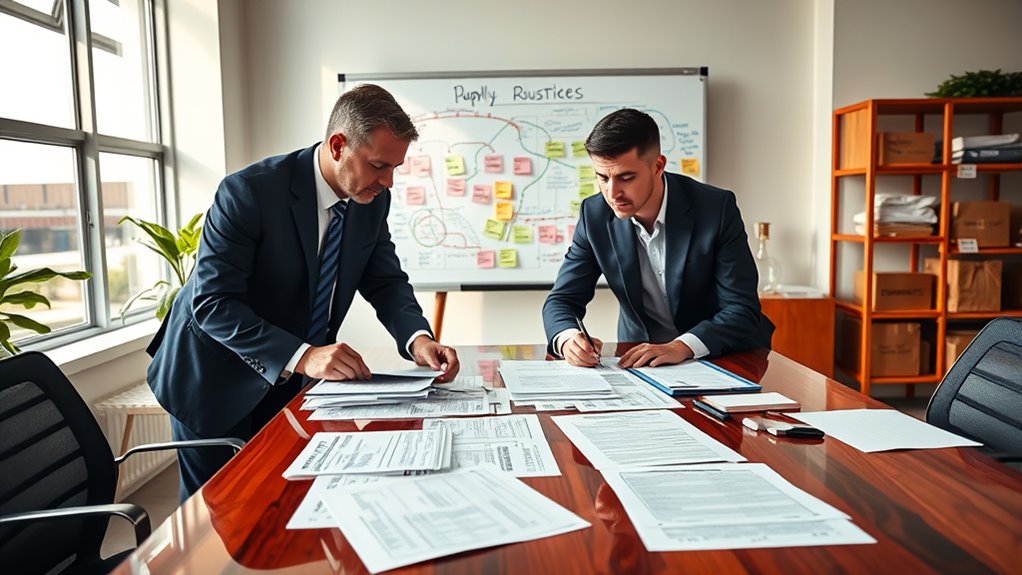 coordinate delivery and logistics