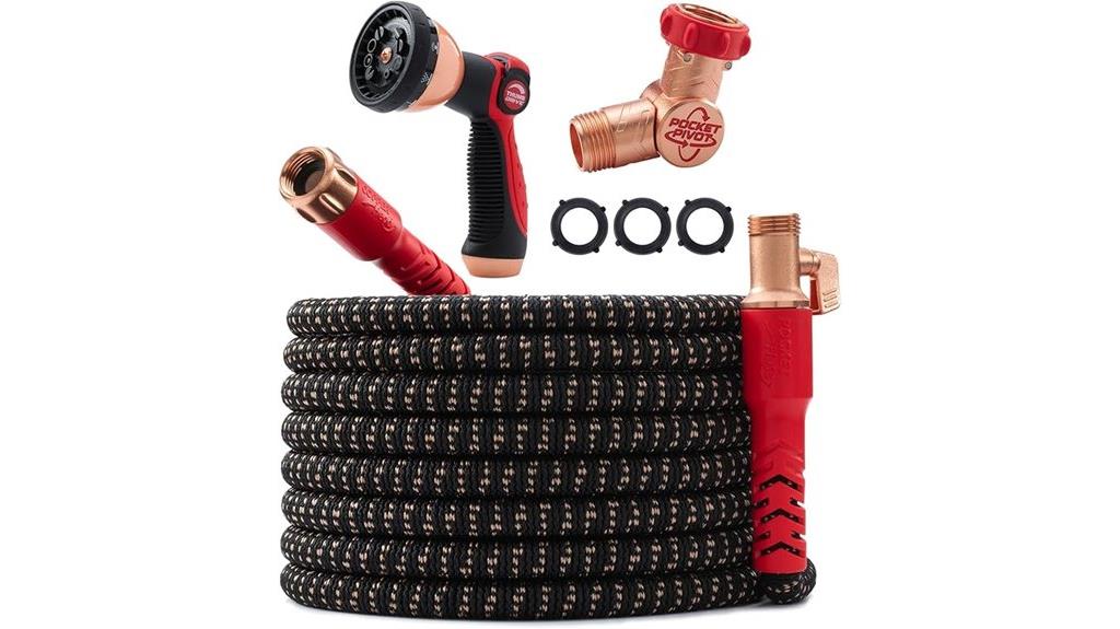 copper head 100ft hose