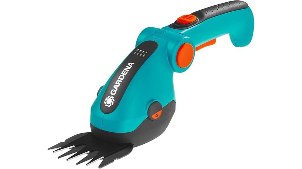 cordless trimmer and shears