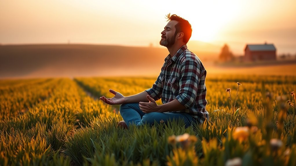 create sacred dawn meditation space