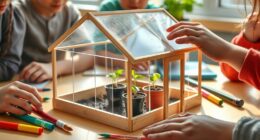 create small greenhouse structure
