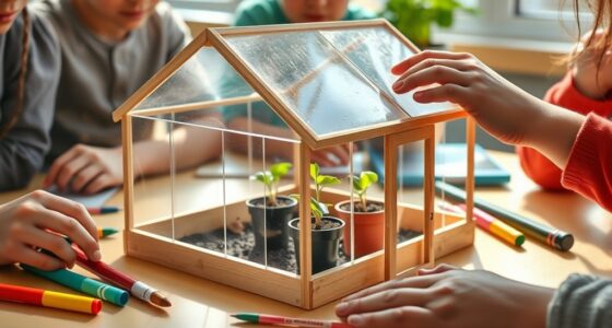 create small greenhouse structure