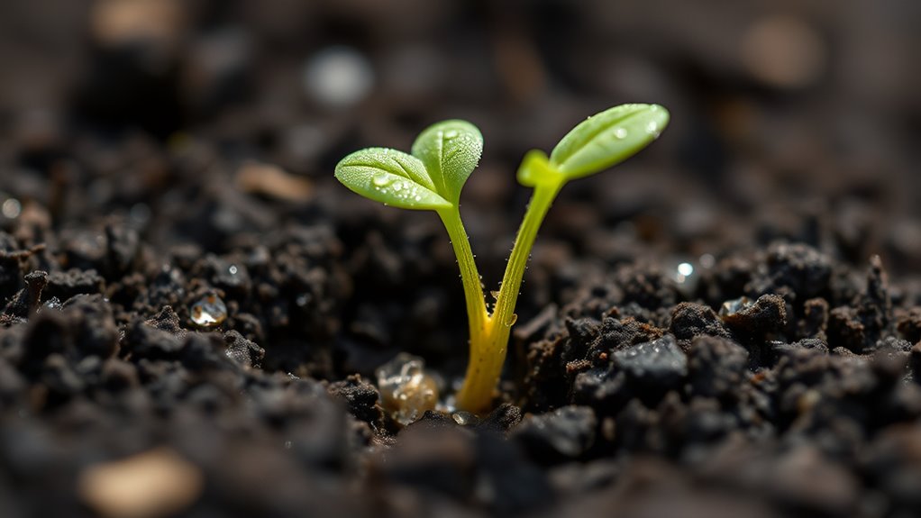documenting sprout growth visually
