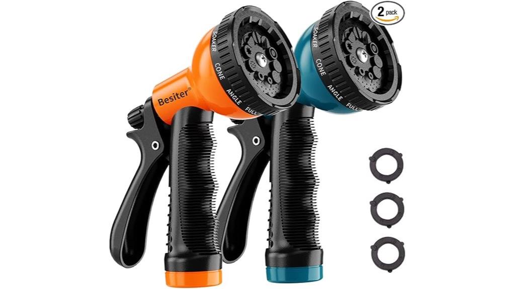dual hose nozzle set