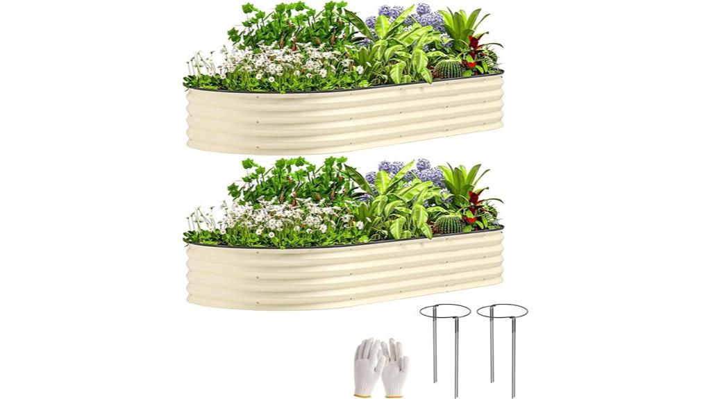 durable galvanized garden beds