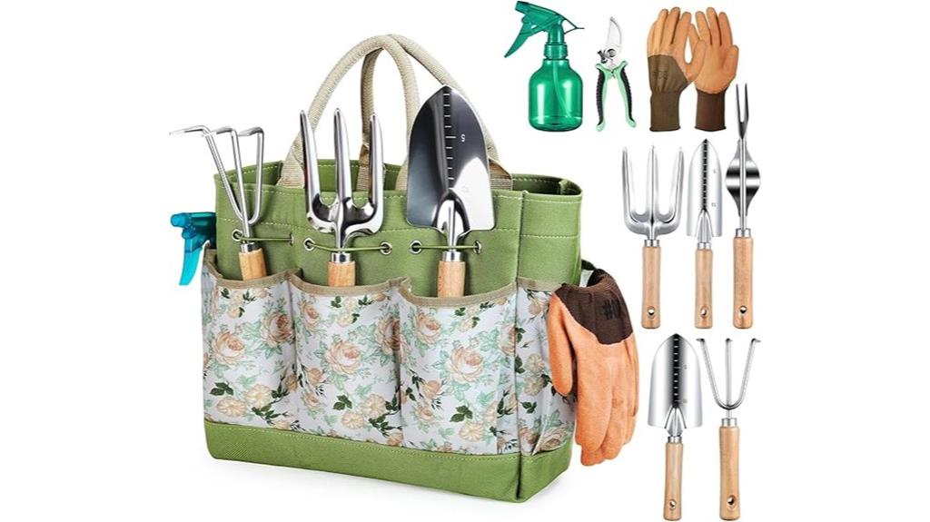 durable gardening tool organizer