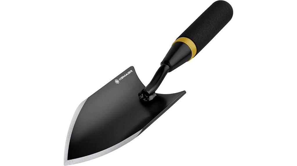 durable rubberized hand trowel