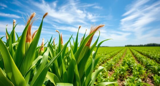 early sweet corn double cropping
