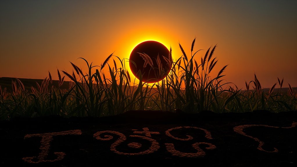 eclipses symbolize transformation and renewal