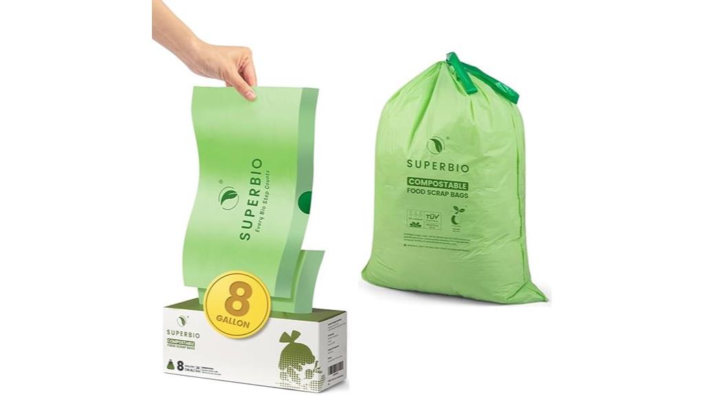 eco friendly 8 gallon bags