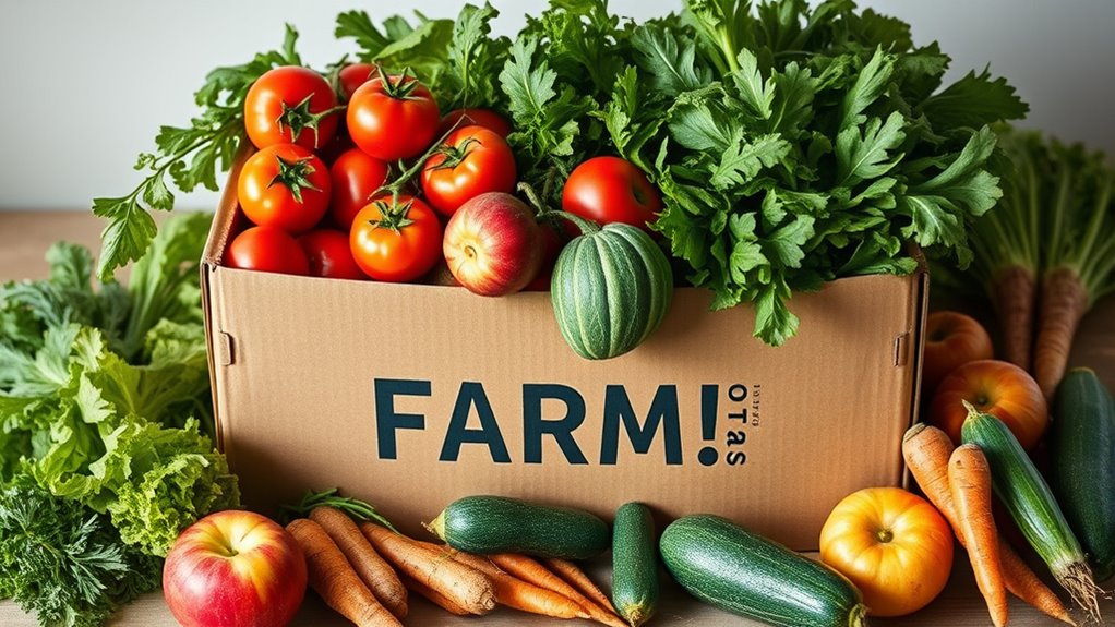 eco friendly farm packaging design