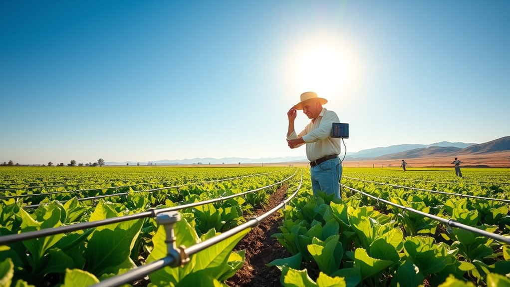 efficient water use farming